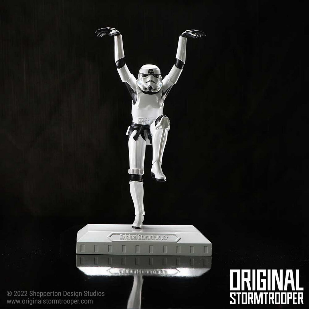 Officially Licensed Stormtrooper Crane Kick Figurine 20.5cm B6359X3