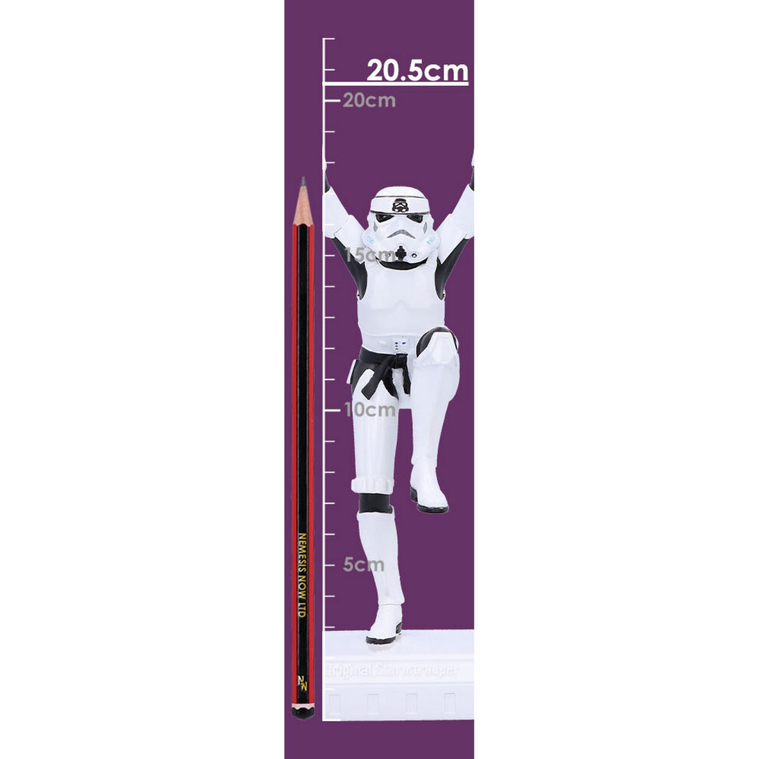 Officially Licensed Stormtrooper Crane Kick Figurine 20.5cm B6359X3