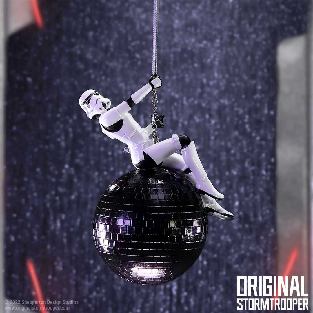 Officially Licensed Original Stormtrooper Wrecking Ball Hanging Ornament 12.5cm B6361X3