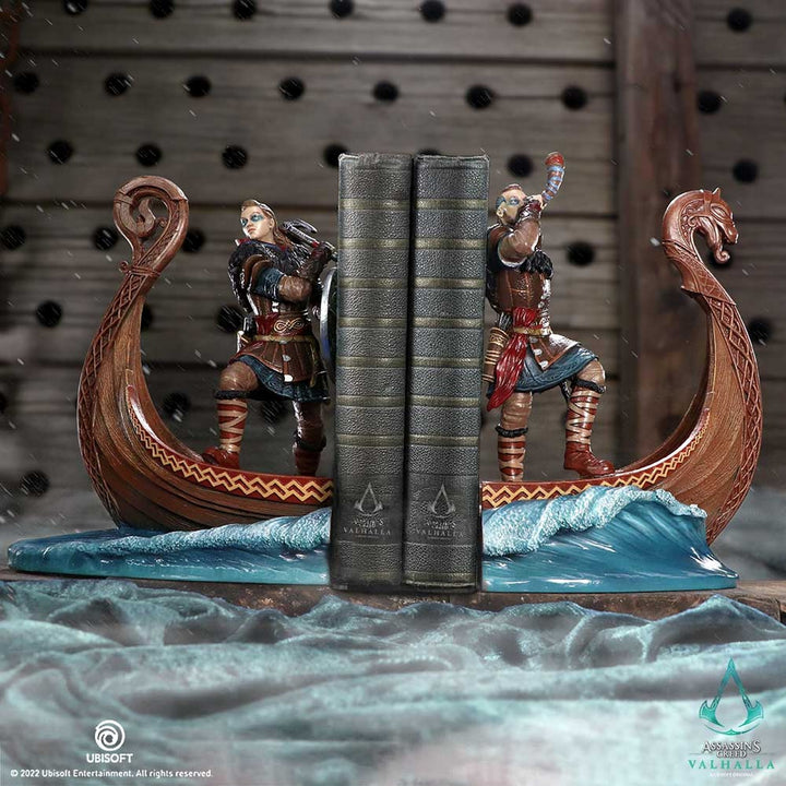 Officially Licensed Assassin's Creed Valhalla Bookends 31cm B6363X3