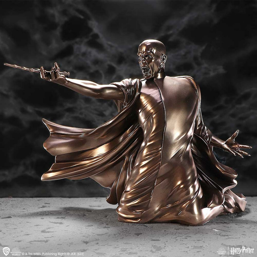Officially Licensed Harry Potter Voldemort Avada Kedavra Bronze Figurine 32cm B6364X3