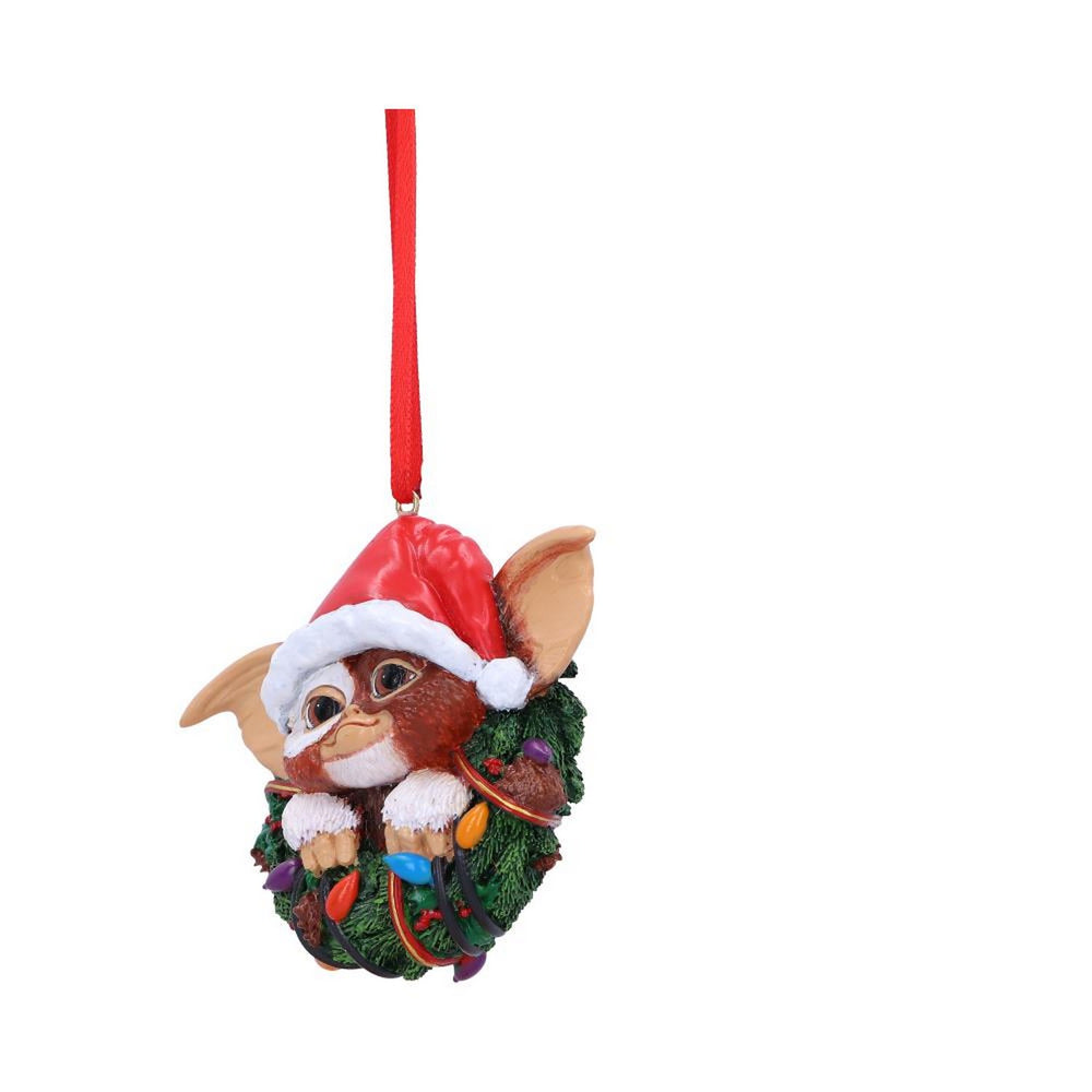 Gremlins Gizmo in Wreath Hanging Ornament 10cm B6411X3