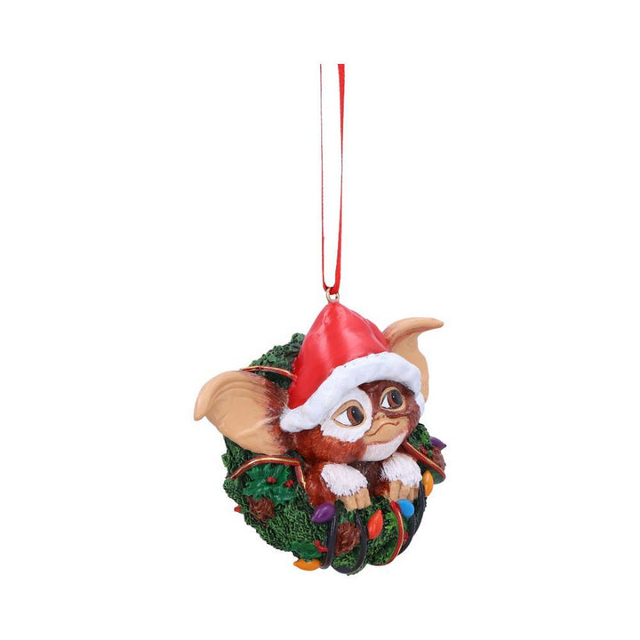 Gremlins Gizmo in Wreath Hanging Ornament 10cm B6411X3