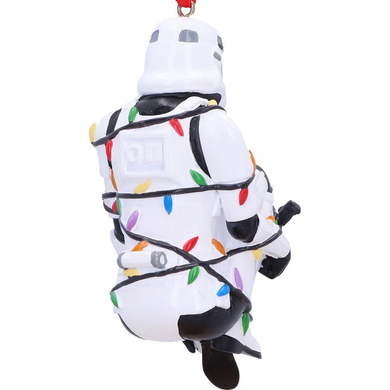 Stormtrooper In Fairy Lights Decorative Hanging Ornament 9cm B6414X3