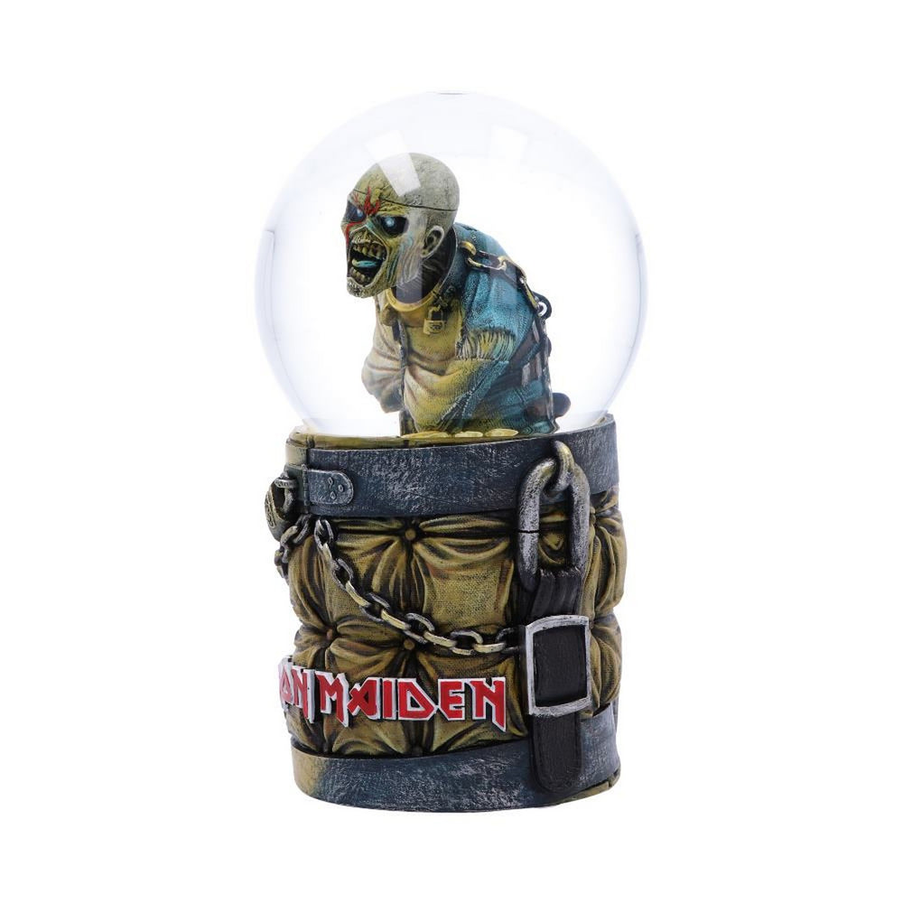Iron Maiden Piece of Mind Eddie Snow Globe 17.5cm B6418X3