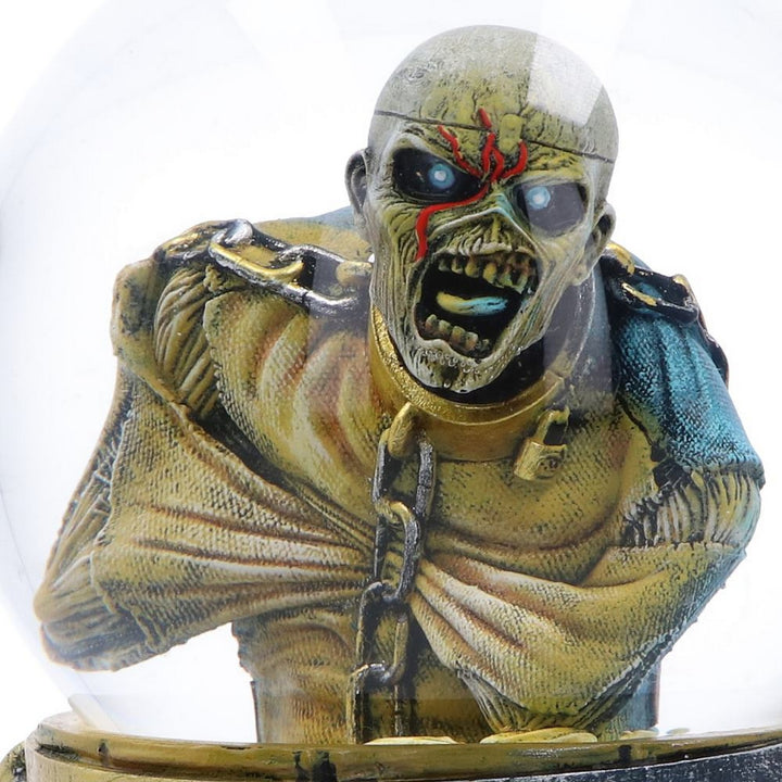 Iron Maiden Piece of Mind Eddie Snow Globe 17.5cm B6418X3