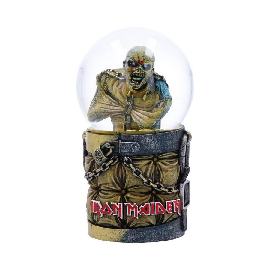 Iron Maiden Piece of Mind Eddie Snow Globe 17.5cm B6418X3