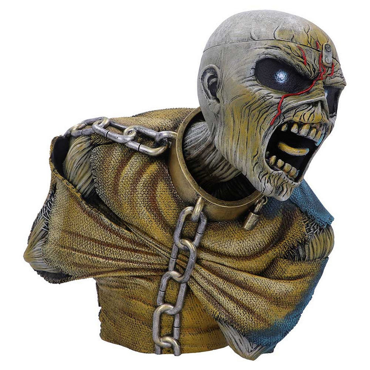 Iron Maiden Piece of Mind Eddie Bust Box (Small) 12cm B6419X3