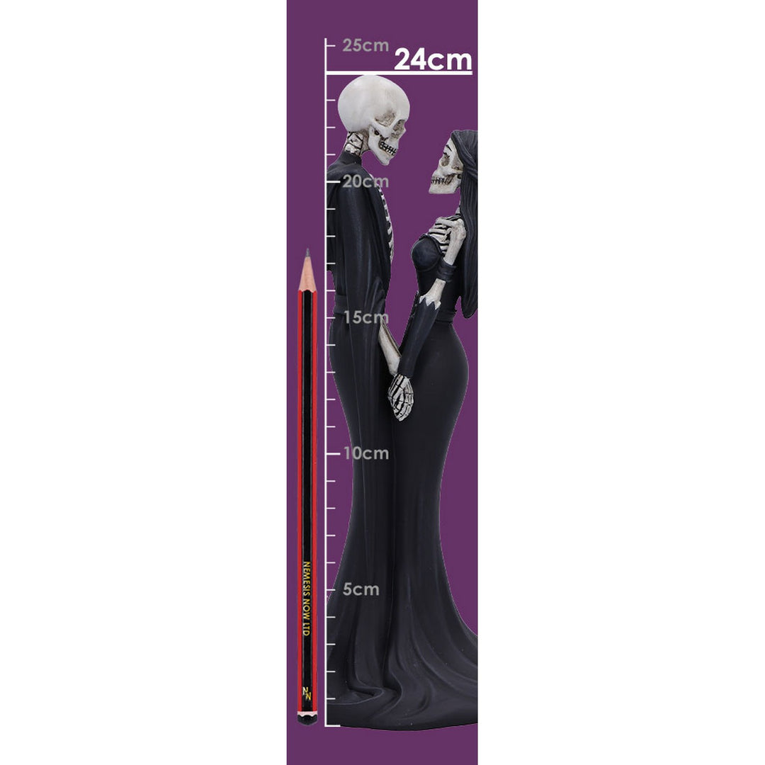 Eternal Vow Gothic Skeletons Figurine 24cm B6460X3