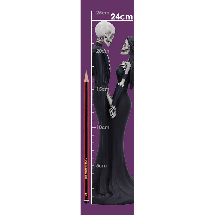 Eternal Vow Gothic Skeletons Figurine 24cm B6460X3