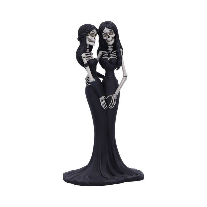 Eternal Sisters Gothic Skeletons Figurine 24cm B6461X3