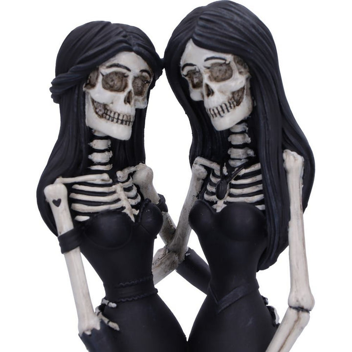 Eternal Sisters Gothic Skeletons Figurine 24cm B6461X3