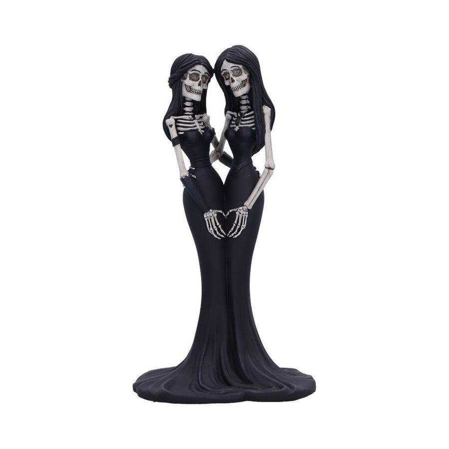 Eternal Sisters Gothic Skeletons Figurine 24cm B6461X3