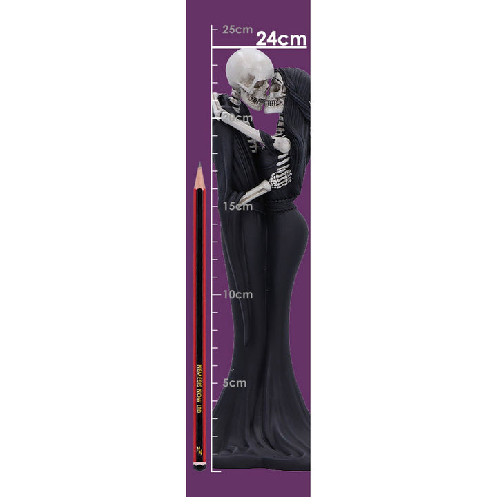 Eternal Kiss Gothic Skeletons Figurine 24cm B6462X3