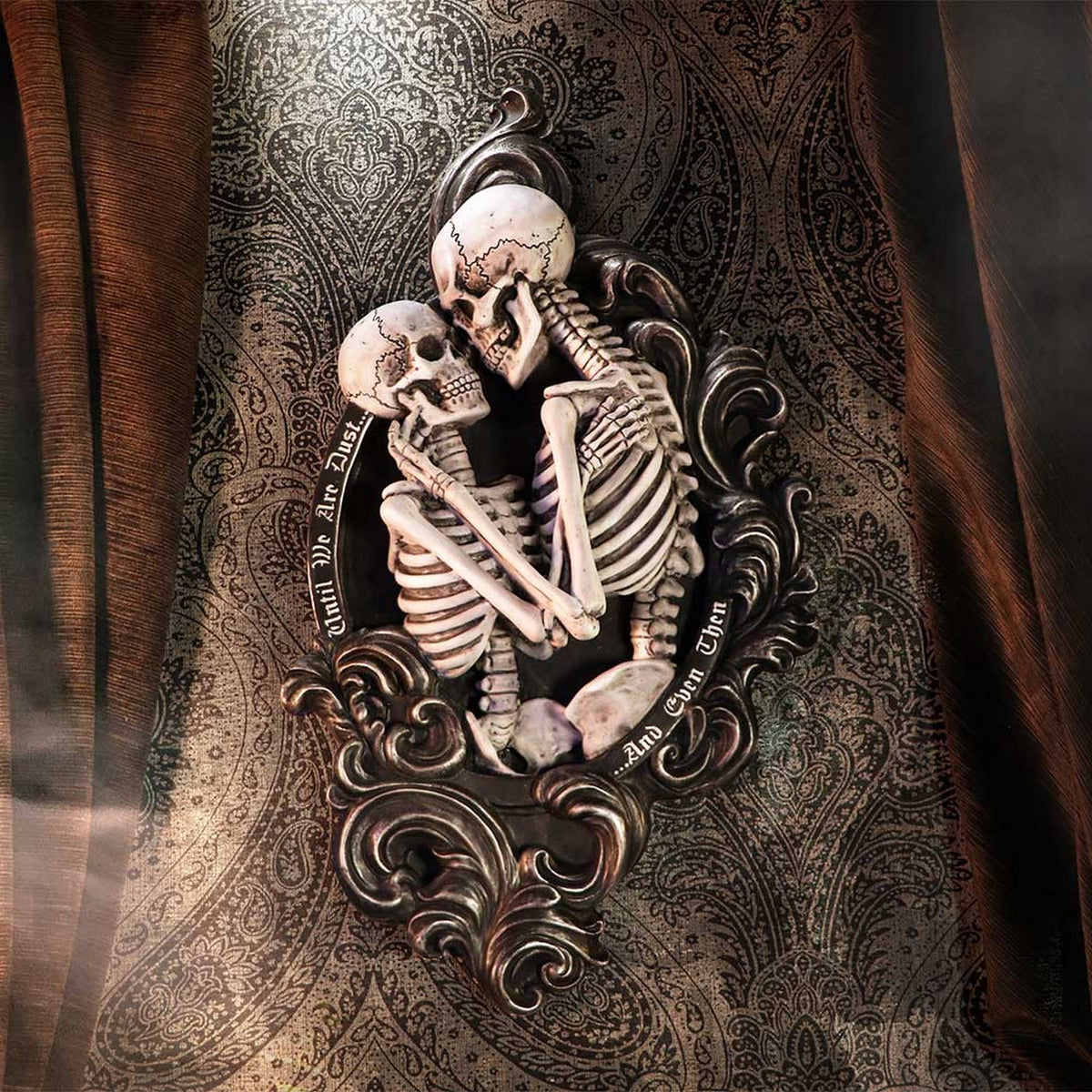And Even Then Skeleton Wall Plaque 39cm B6469X3