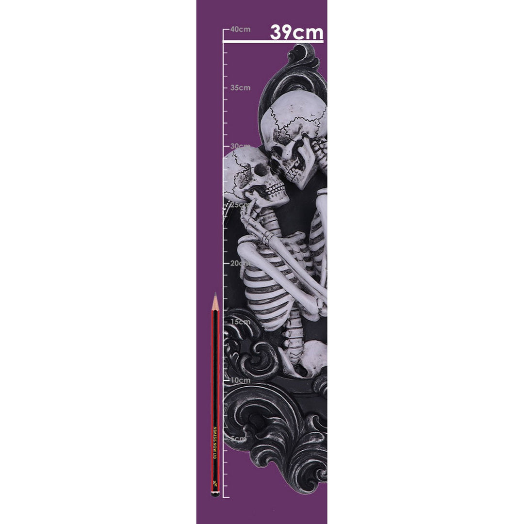 And Even Then Skeleton Wall Plaque 39cm B6469X3