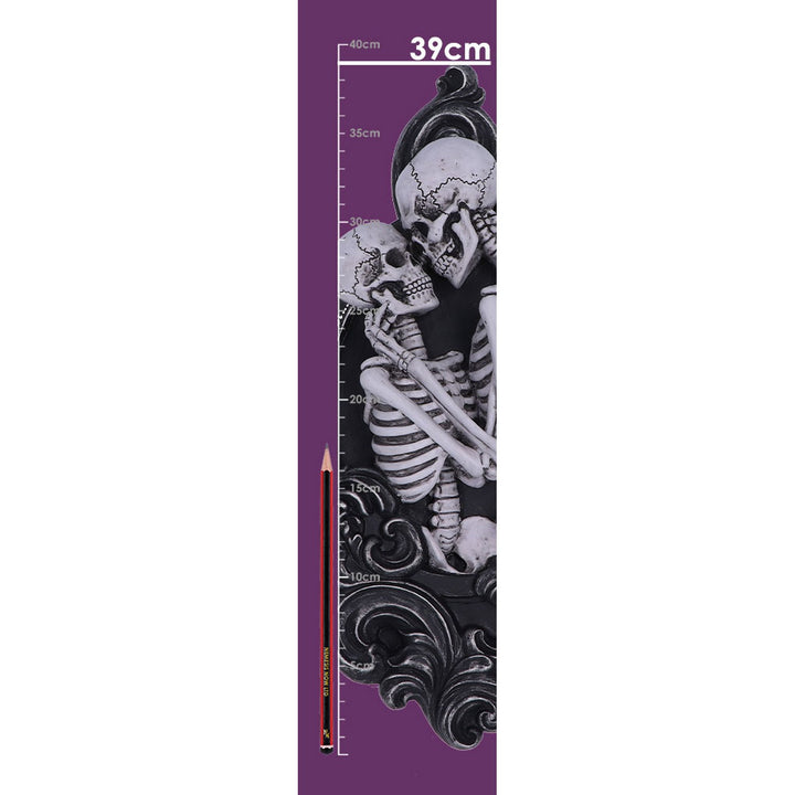 And Even Then Skeleton Wall Plaque 39cm B6469X3