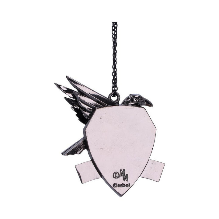 Harry Potter Ravenclaw Crest Silver Weighted Hanging Ornament 7cm B6483X3