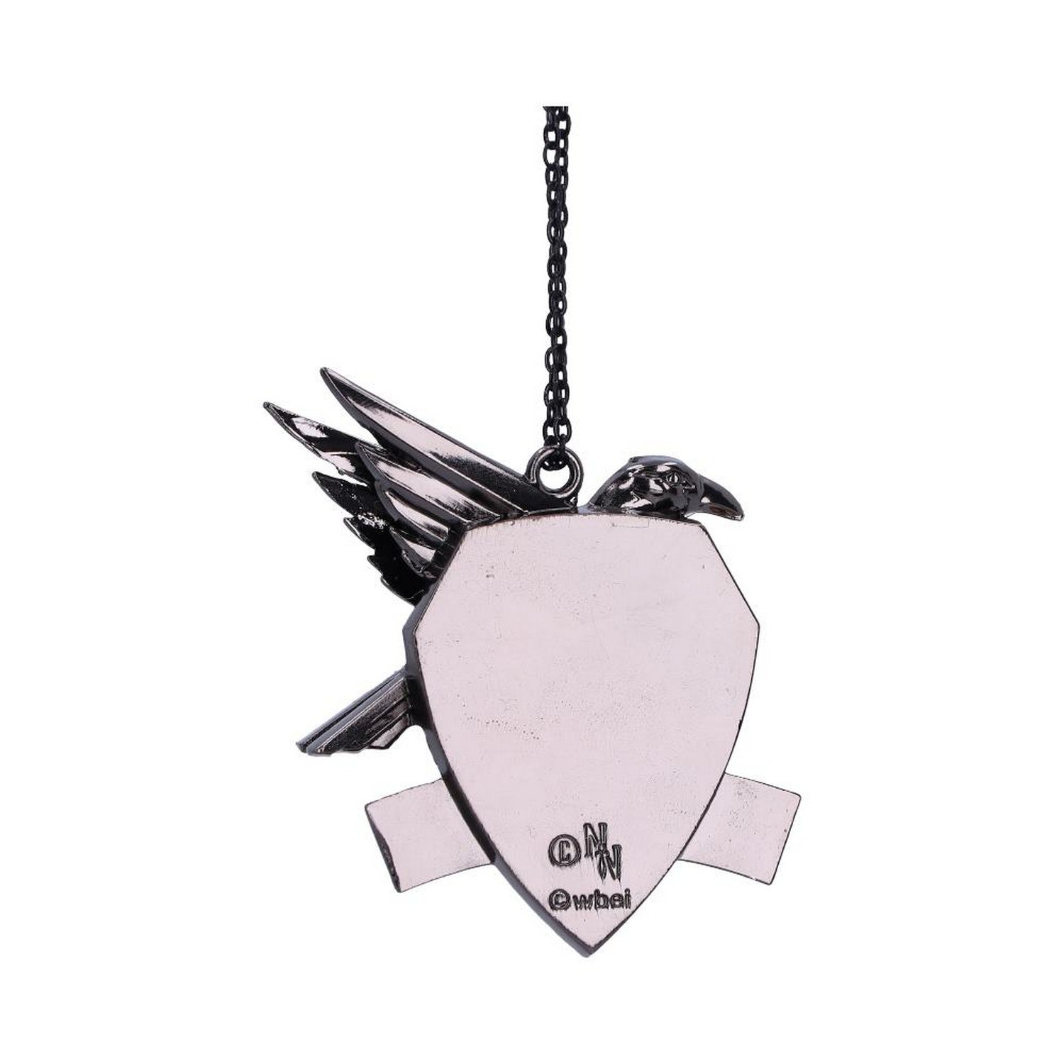 Harry Potter Ravenclaw Crest Silver Weighted Hanging Ornament 7cm B6483X3