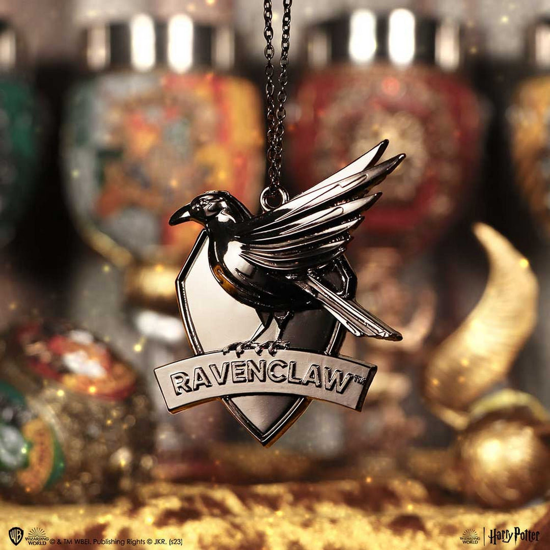 Harry Potter Ravenclaw Crest Silver Weighted Hanging Ornament 7cm B6483X3