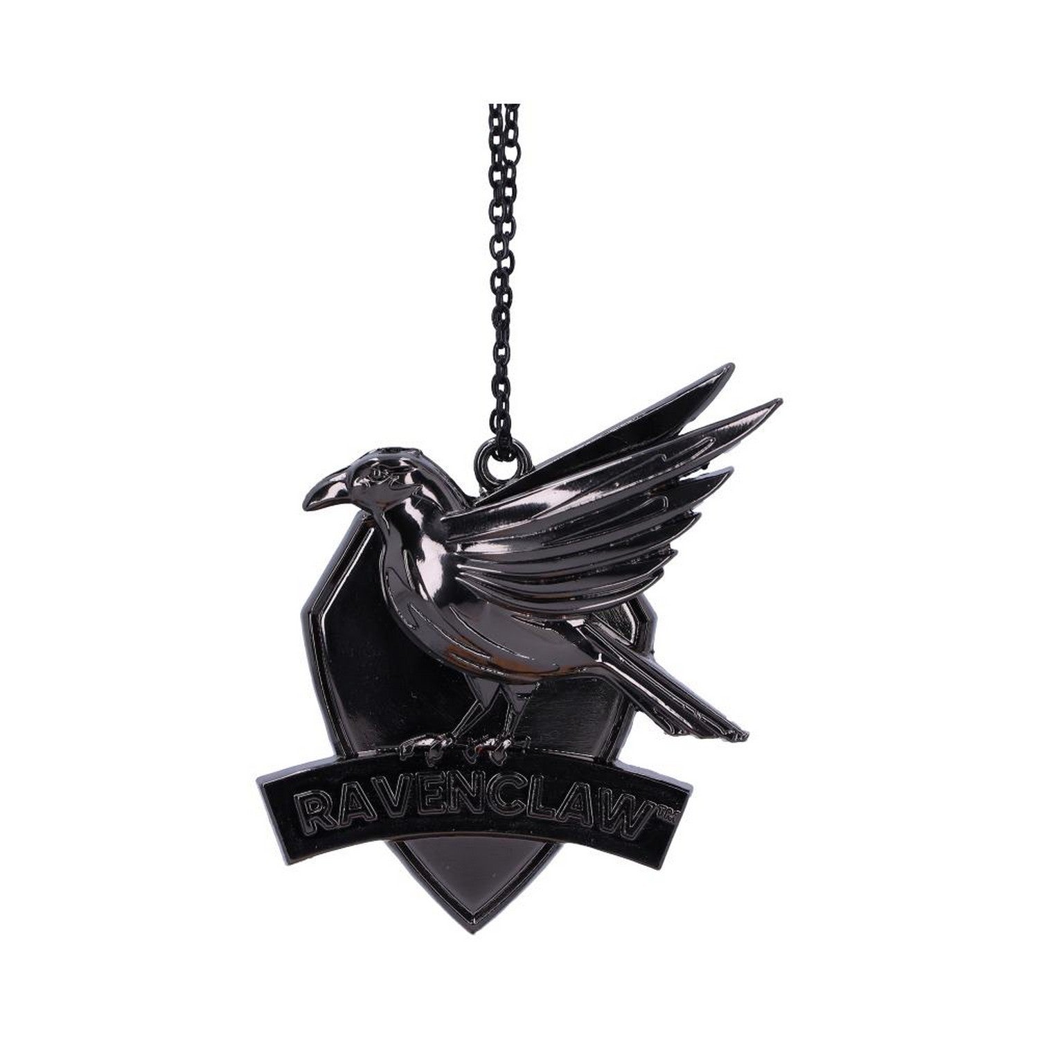 Harry Potter Ravenclaw Crest Silver Weighted Hanging Ornament 7cm B6483X3