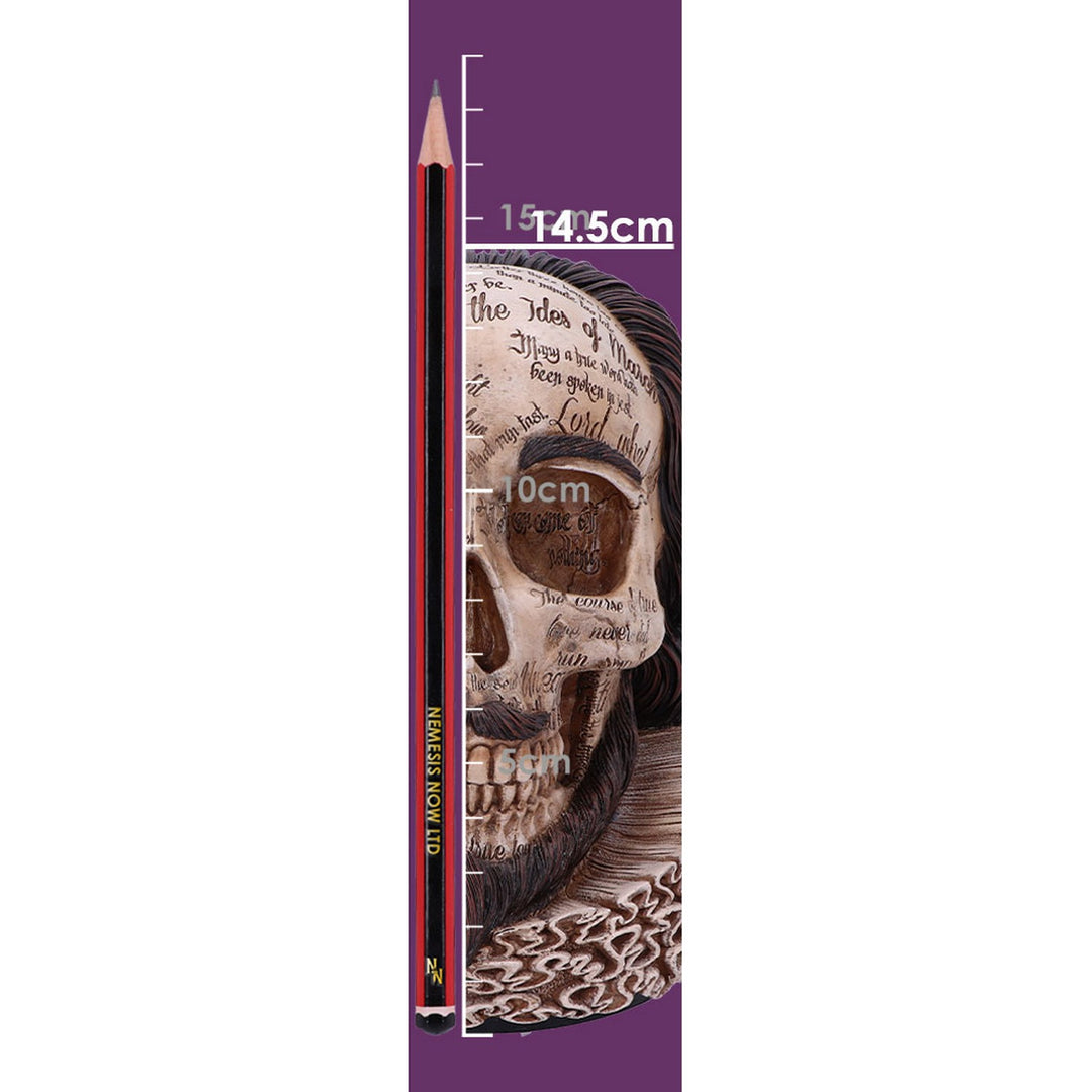 Shakespeare's Legacy Skull 16cm B6484X3