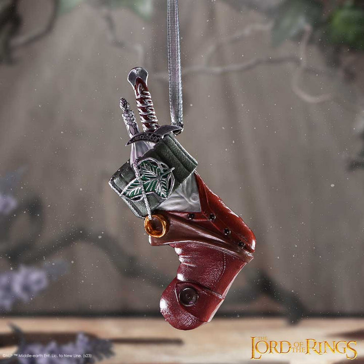Lord of the Rings Collectible Frodo Stocking Hanging Ornament 8.6cm B6489X3