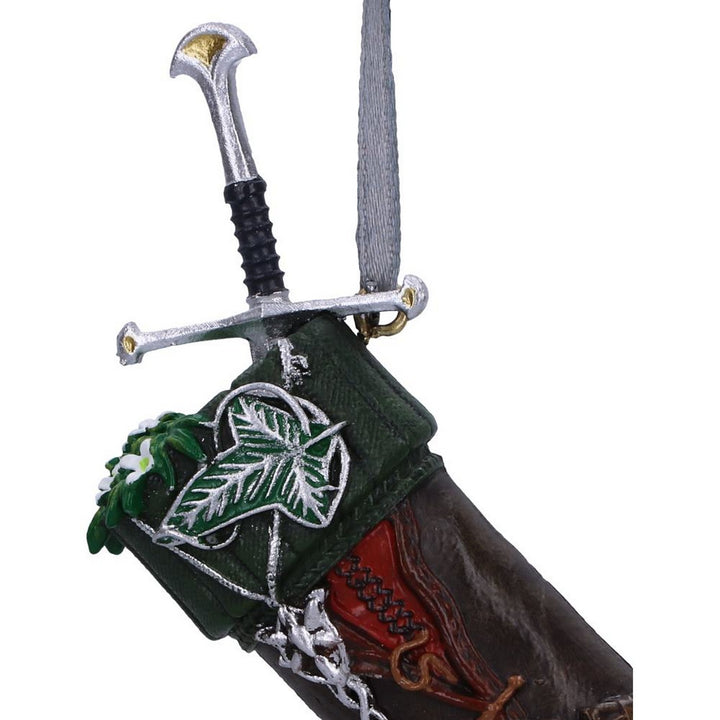 Lord of the Rings Collectible Aragorn Stocking Hanging Ornament 9cm B6490X3