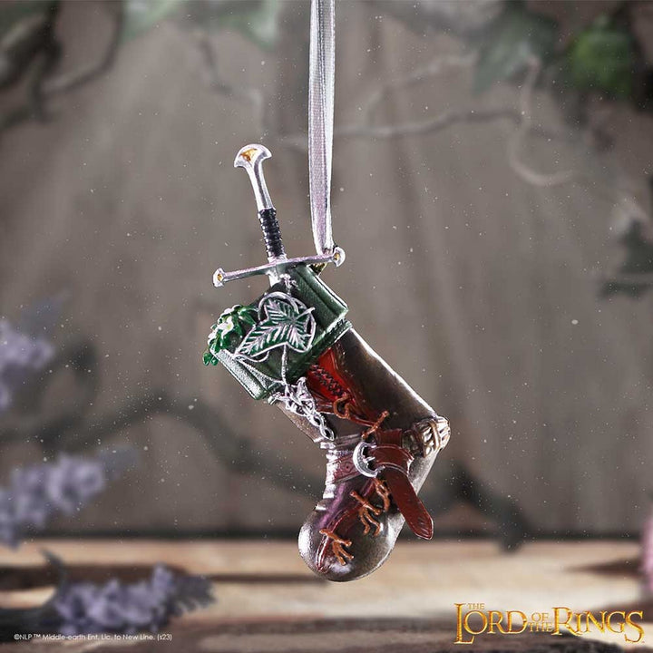Lord of the Rings Collectible Aragorn Stocking Hanging Ornament 9cm B6490X3