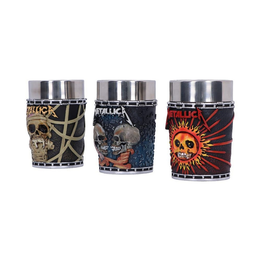 Metallica Pushead Art Collectible Shot Glass set B6585A24