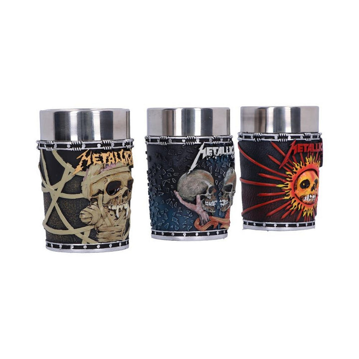 Metallica Pushead Art Collectible Shot Glass set B6585A24