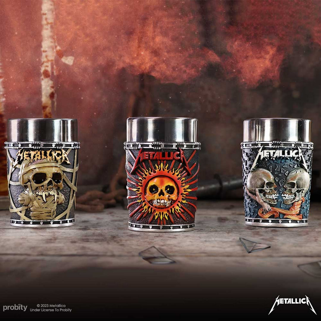 Metallica Pushead Art Collectible Shot Glass set B6585A24