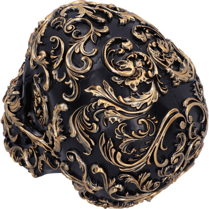 Renaissance Black and Gold Skull B6586Y3