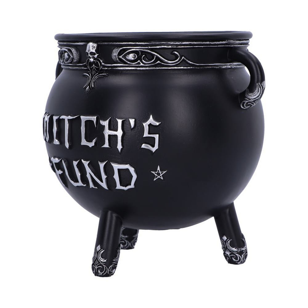 Witch's Fund Cauldron Money Box B6587Y3