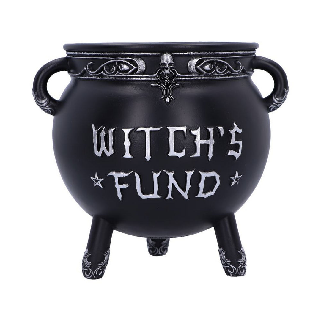 Witch's Fund Cauldron Money Box B6587Y3