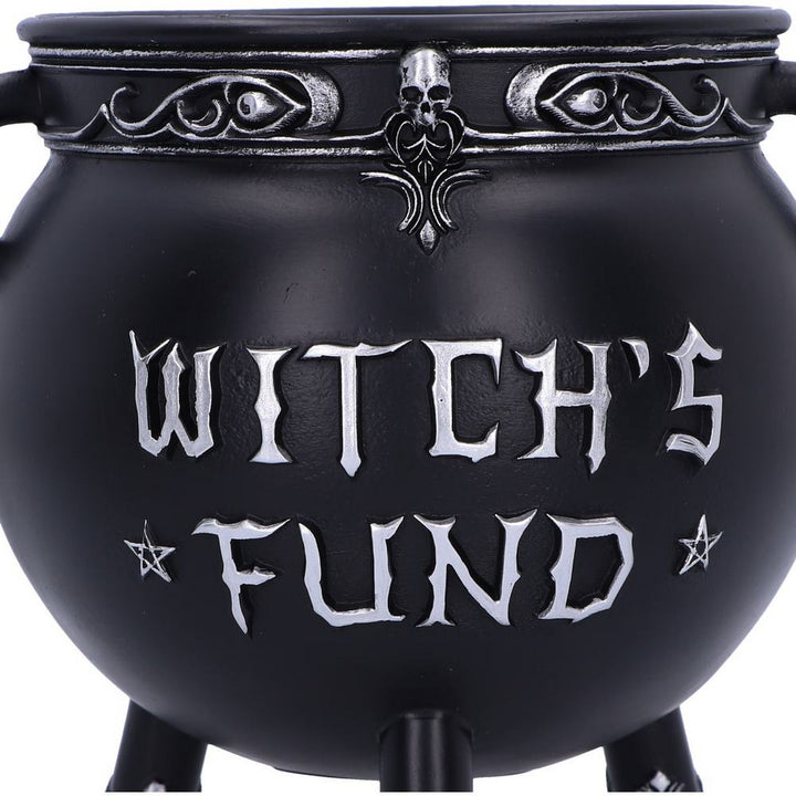 Witch's Fund Cauldron Money Box B6587Y3