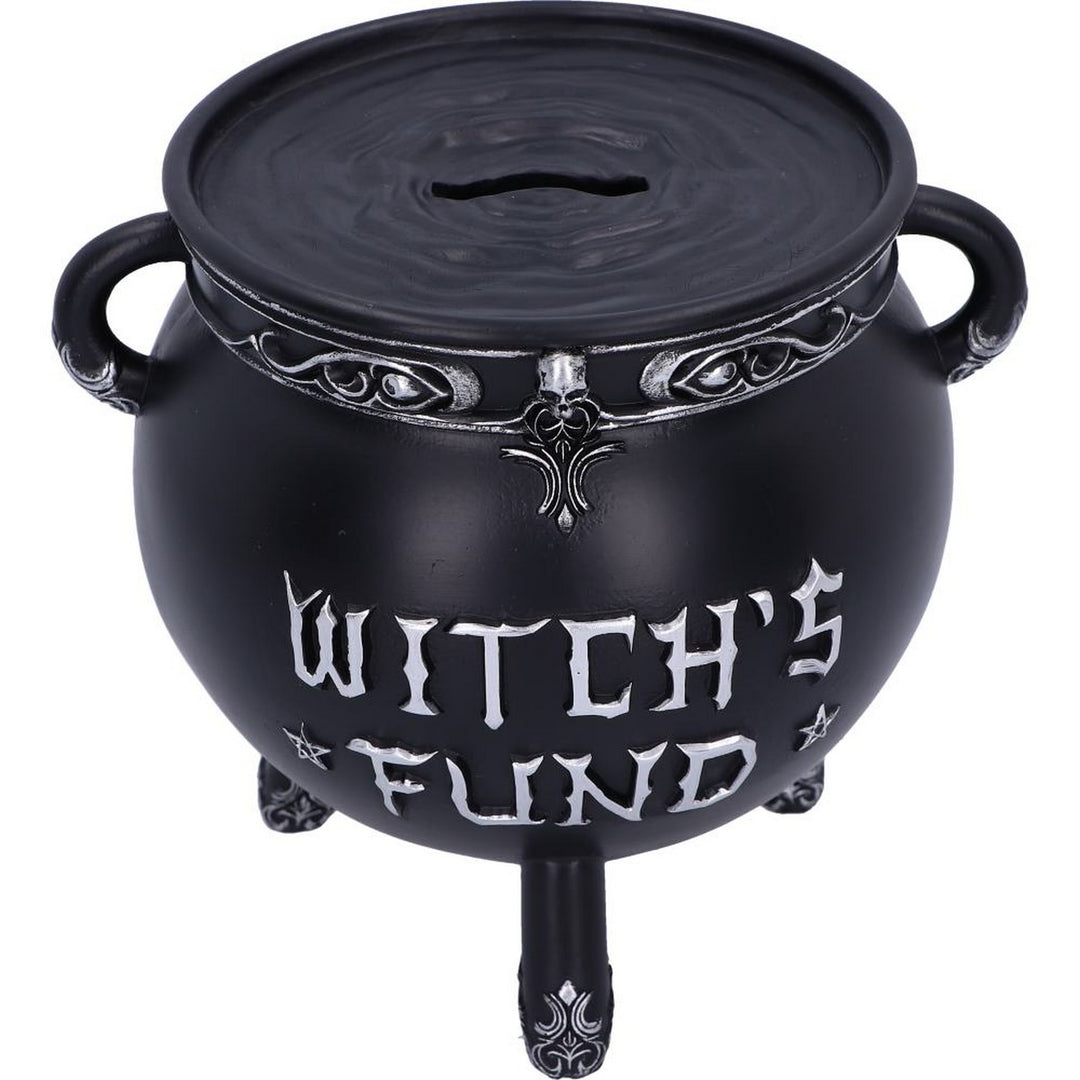Witch's Fund Cauldron Money Box B6587Y3
