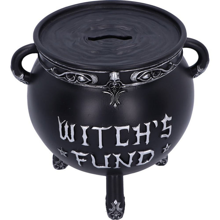 Witch's Fund Cauldron Money Box B6587Y3