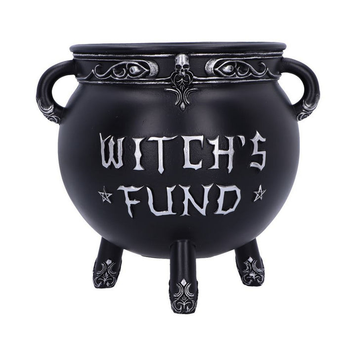 Witch's Fund Cauldron Money Box B6587Y3