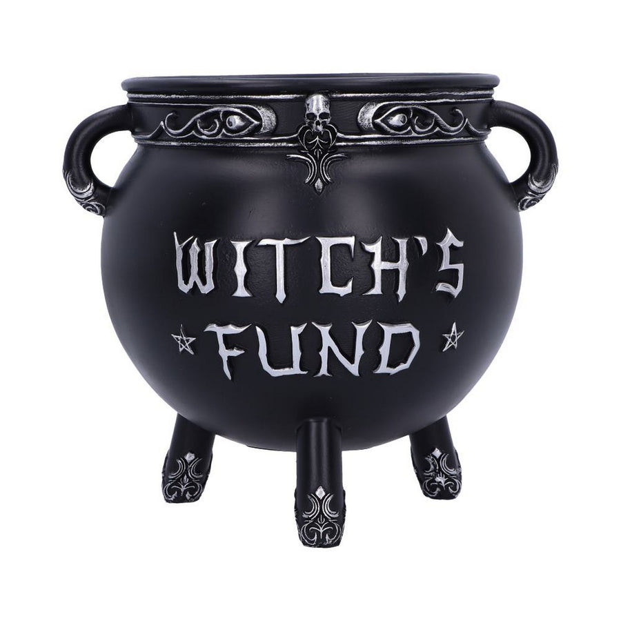 Witch's Fund Cauldron Money Box B6587Y3