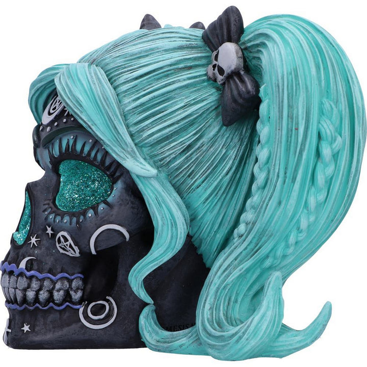 Drop Dead Gorgeous - Cute and Cosmic Witchy Doll Skull B6590Y3