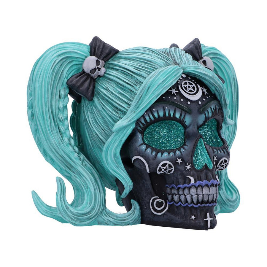 Drop Dead Gorgeous - Cute and Cosmic Witchy Doll Skull B6590Y3