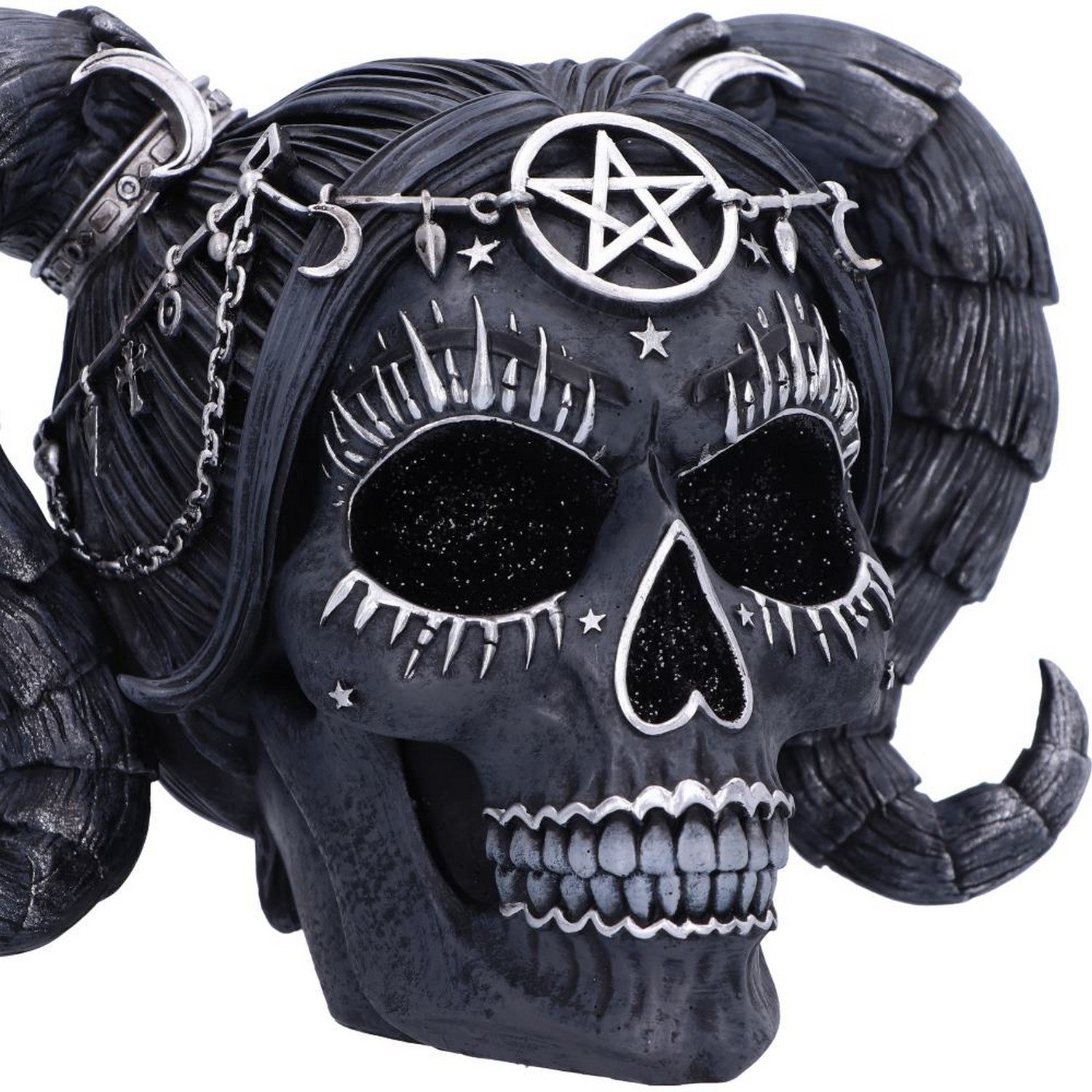 Drop Dead Gorgeous - Solve and Coagula Baphomet Doll Skull B6591Y3
