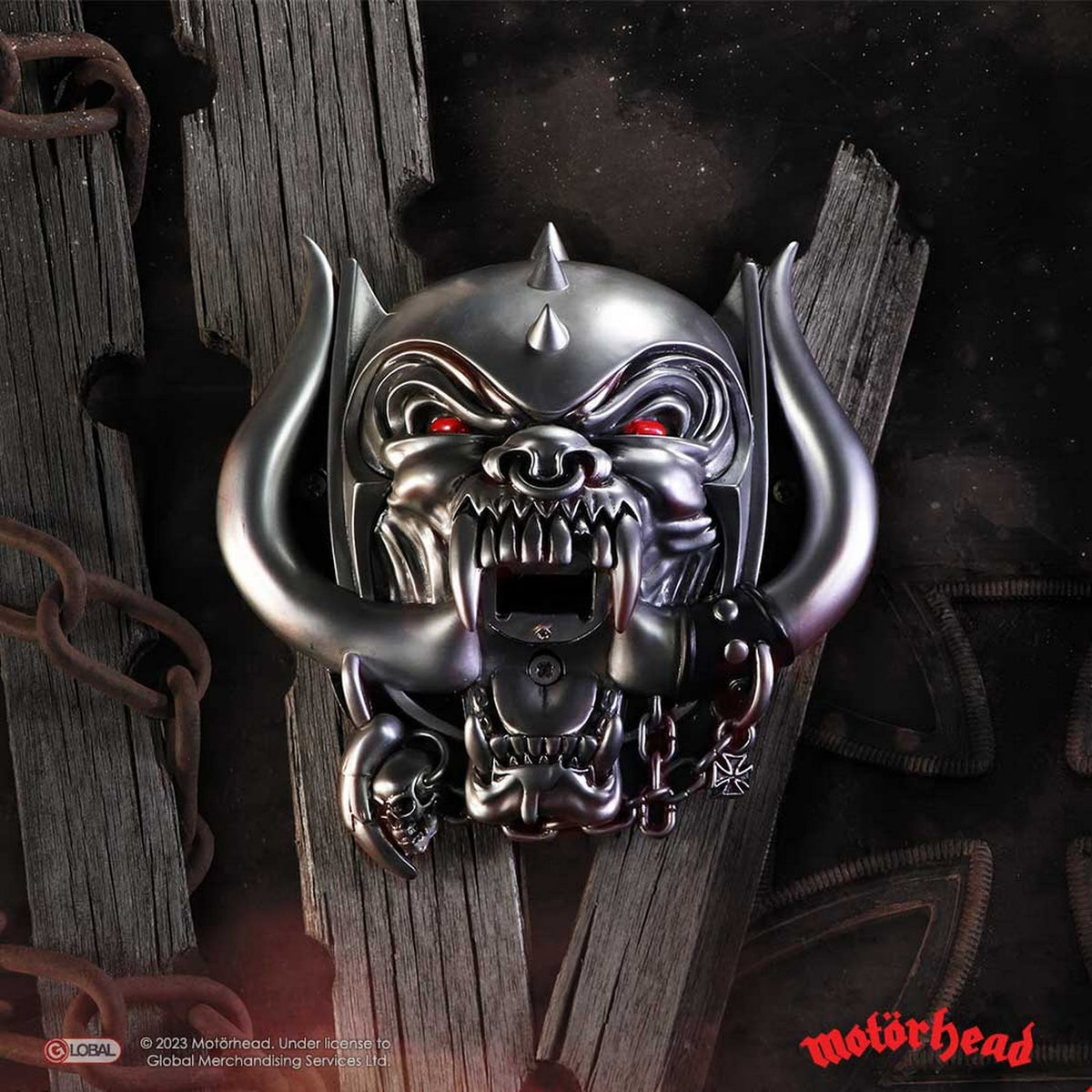Motorhead Warpig Collectible Wall Mounted Bottle Opener B6594A24