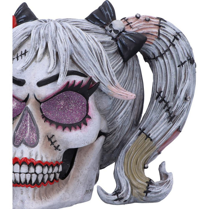 Drop Dead Gorgeous - Pins and Needles Franken-doll Skull B6595B24
