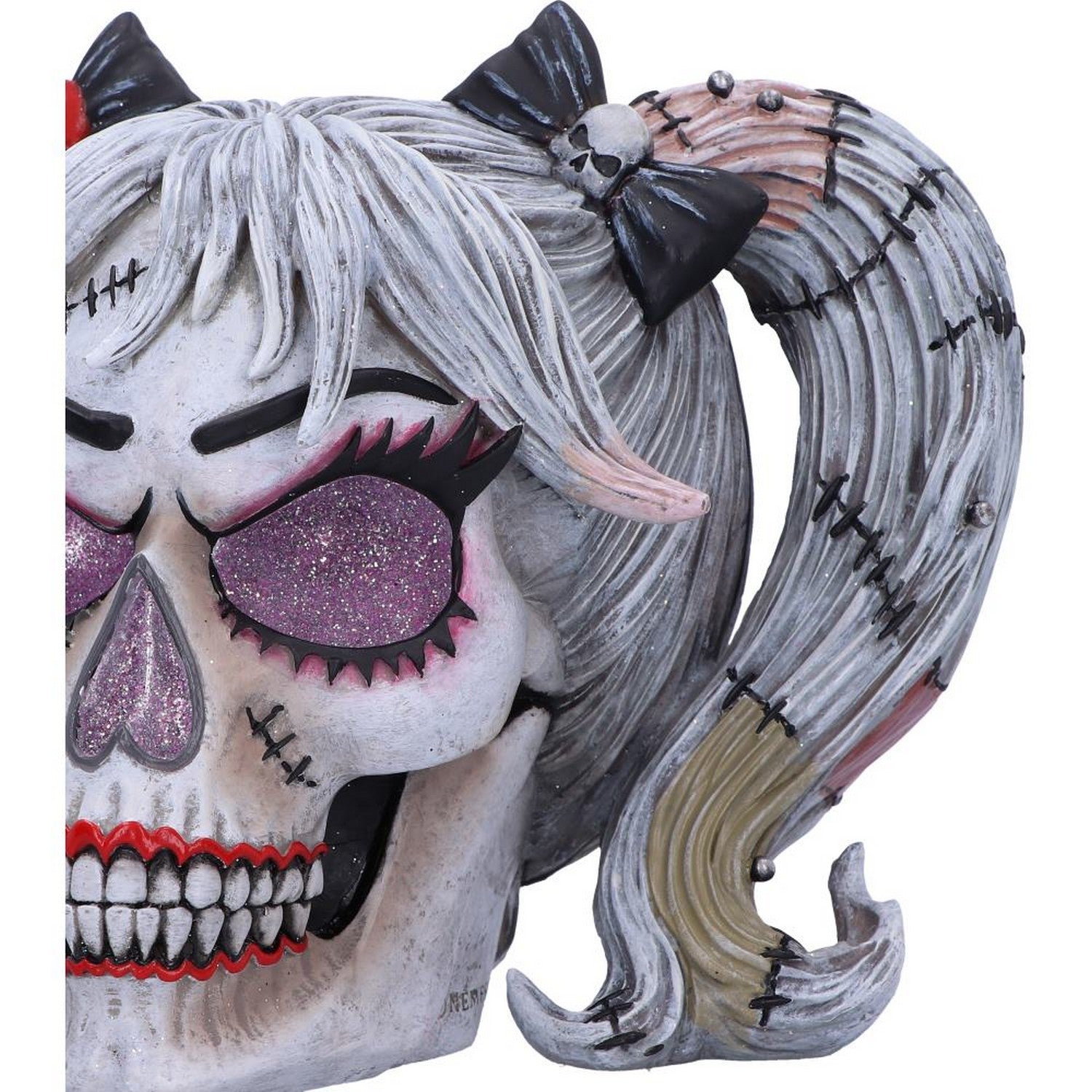 Drop Dead Gorgeous - Pins and Needles Franken-doll Skull B6595B24