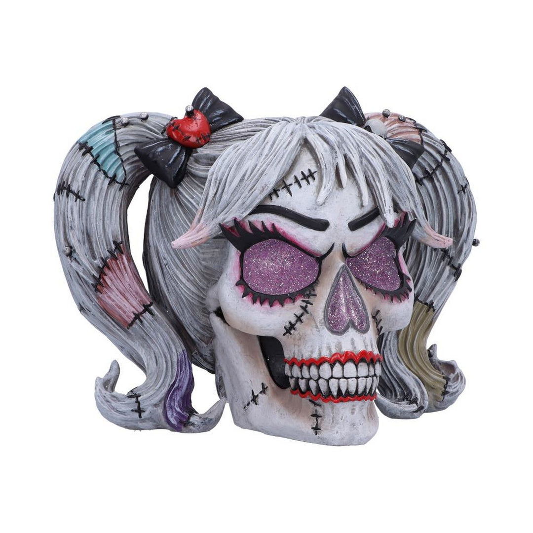 Drop Dead Gorgeous - Pins and Needles Franken-doll Skull B6595B24