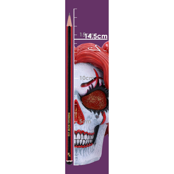 Drop Dead Gorgeous - Cackle and Chaos Clown Doll Skull B6596B24