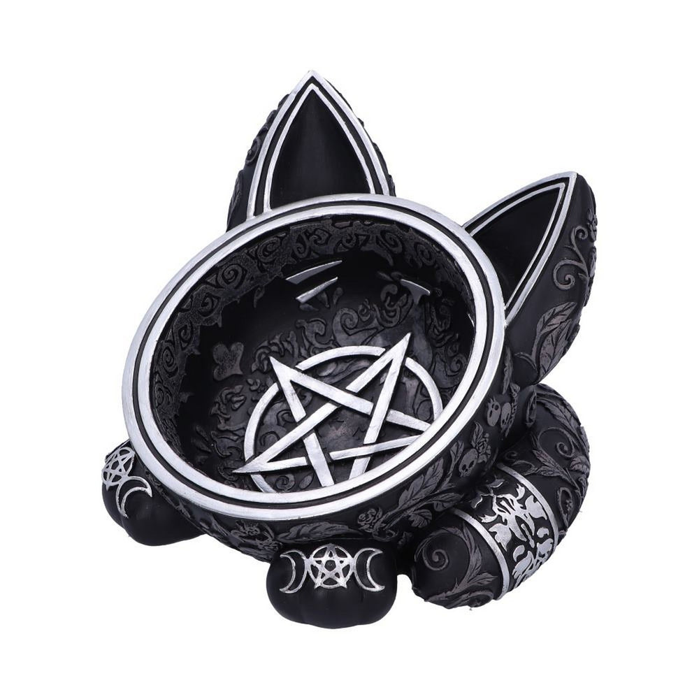 Black Cat Magic Trinket Bowl B6599Y3