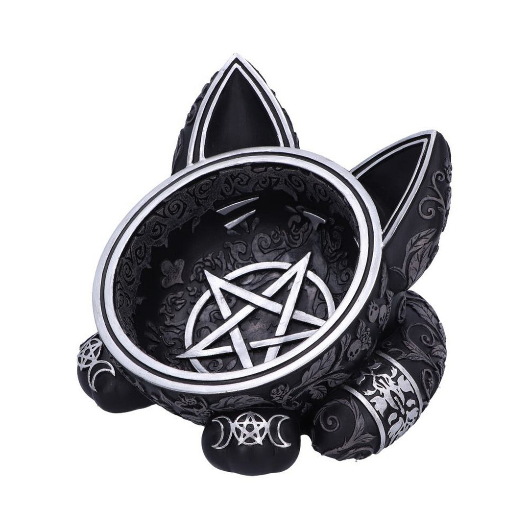 Black Cat Magic Trinket Bowl B6599Y3